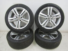 VW Passat 3C 11-15 4x Alufelgen Sommerreifen 3AA601025M 235/45 17 Zoll #145