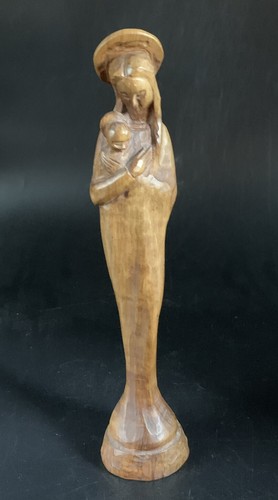 Olivenholz figur madonna mit - figur,