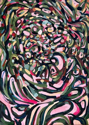 Original acryl bild gemälde - acryl,