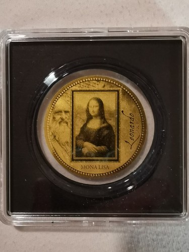 Goldmünze leonardo vinci - goldmünze, "leonardo