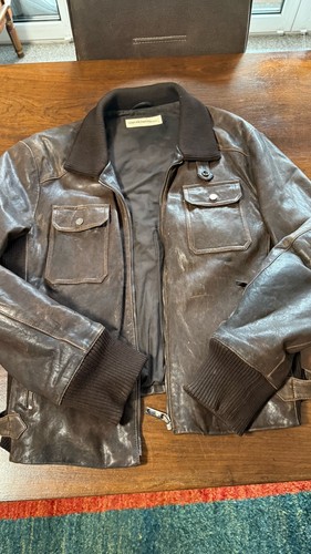 Emporio armani lederjacke - armani,