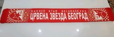 Roter Stern Belgrad Schal Rot