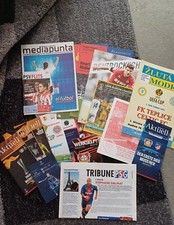 30 VERSCHIEDENE FUSSBALL PROGRAMME CHAMPIONS LEAGUE / UEFA CUP / EUROPA LEAGUE 