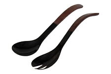 Salatbesteck aus Horn mit