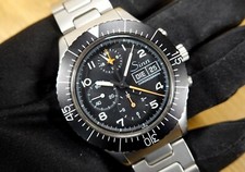SINN 156.B Military Chronograph 43 mm Automatik LEMANIA 5100 156B 156 BOX Stahl