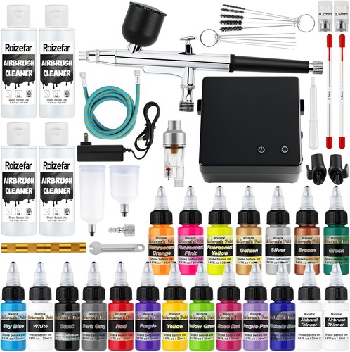 Airbrush set acrylfarben 2 - acrylfarben,