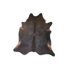 Esbeco Deko Kuhfell Teppiche Exotisch Dunkel Felltextur Wohnzimmerdeko Design