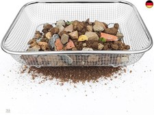 Gartensieb Edelstahl Erdsieb &