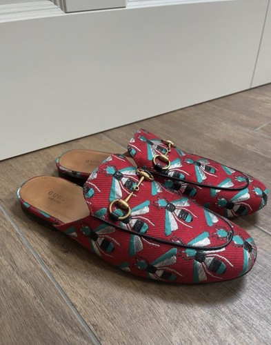 Gucci mules loafer rot - 39,5,