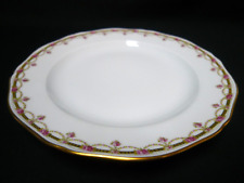 Essteller Chastagner & Cie Limoges Louis XV Rosengirlande Goldrand Ø 25 cm