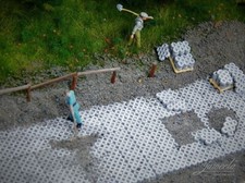 Rasengittersteine 1:87 Spur H0