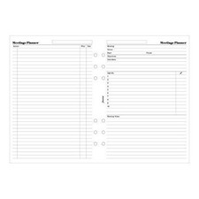 Filofax A5 Meetings Planner -