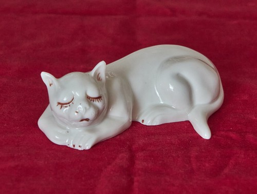 Vintage porzellan tierfigur - vintage,