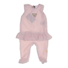 Steiff, Strampler, Größe: 62, Pink/Weiß, Baumwolle/Polyester, Mädchen #XES