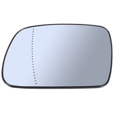 SPIEGELGLAS MIT TRÄGERPLATTE LINKS FÜR PEUGEOT 307 01- 407 04- CITROEN XSARA 00-