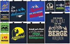 Wander Tasche coole Sprüche Baumwolltasche Wanderer Bergsteiger Berge Klettern