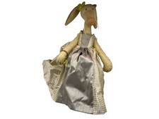 Zwergnase Nicole Marschollek Menzner Künstlertier Hase mit Ei 45 cm Defekt