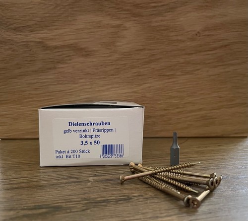 Schraub dielenschrauben 5 - dielenschrauben, 3,5