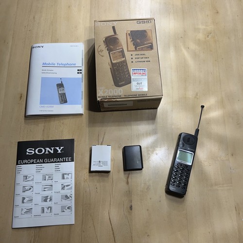 Sony cmd x2000 vintage - cmd-x2000, vintage-phone