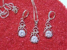 925 Silber Schmuck Set Glamour