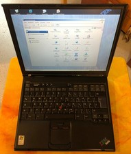 [Retro/Vintage] IBM Thinkpad T40 1.4GHz QWERTZ WinXP 40GB HDD : gebraucht