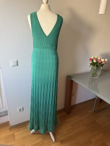 Missoni strick kleid - kleid, grün