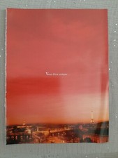 Werbepapier Parfum. Parfum Ad