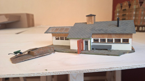 Faller bauernhof stall - bauernhof,
