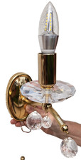 Wandleuchte Lampe Gold