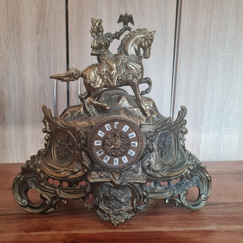 Kaminuhr messing uhr - uhr, tischuhr