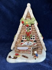Villeroy & Boch Weihnachten Nostalgic Village Skihütte Teelicht Winter - DEFEKT