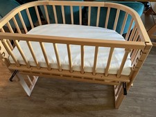 Babybay Beistellbett Maxi Comfort Plus wie NEU! Höhenverstellbar&mit Verschluss
