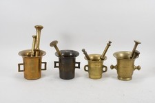 Q15K46- 4x Bronze Mörser mit 7 Stößeln