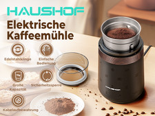 HAUSHOF 75g Kaffeemühle Elektrisch multifunktionale