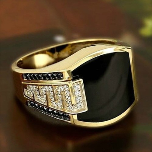 Herren metall überzug ring - metall,
