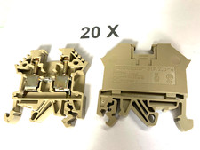 Reihenklemmen, CONTRA-CLIP, RK2,5-4, Gr.C 750V~ 4mm,600V,40A,AWG 22-10, 20 Stück