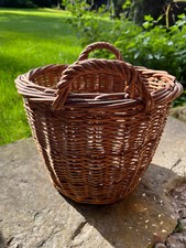 Weidenkorb Ø 28 cm Kartoffelkorb Obstkorb Füllkorb Kiepe