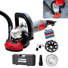 Gebraucht Betonschleifer Winkelschleifer Set inkl. 2 x125mm Diamantschleiftopf