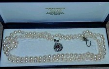 Akoya perlen kette weissgold - akoya,