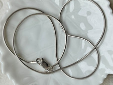 Schlangenkette 925 Silber Italy Milor 39 cm