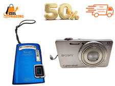 2er Set Olympus TG-320 & Sony DSC-WX220 Digitalkameras – Defekt