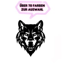 Aufkleber Auto Wolf Logo LKW