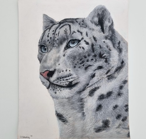 Original kunst pastell - kunst,