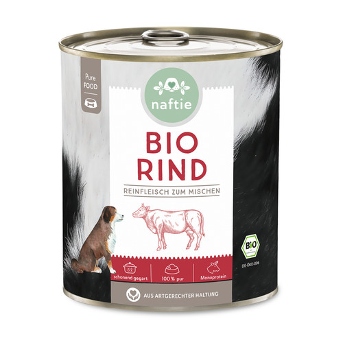 Naftie bio hundefutter - bio-hundefutter, 100%