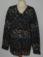 HOFIUS Jacke Strickjacke L XL 44 46 48 50 Schurwolle Lagenlook Neuw. Long Mantel