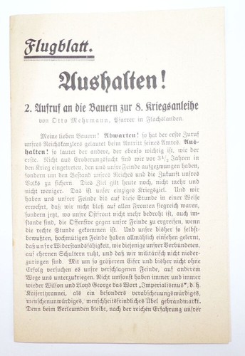Flugblatt aushalten aufruf - 2,