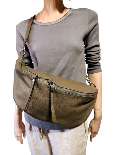 Echtleder bauchtasche - echtleder,
