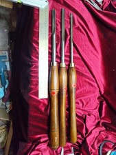 3 Henry Taylor Diamic HSS Schalenröhren Drechseleisen Drechselmesser