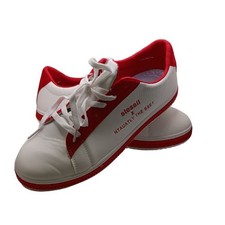 SCHUHE SNEAKERS WEISS UND ROT