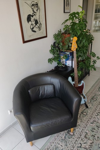 Sessel lederoptik mit - lederoptik,